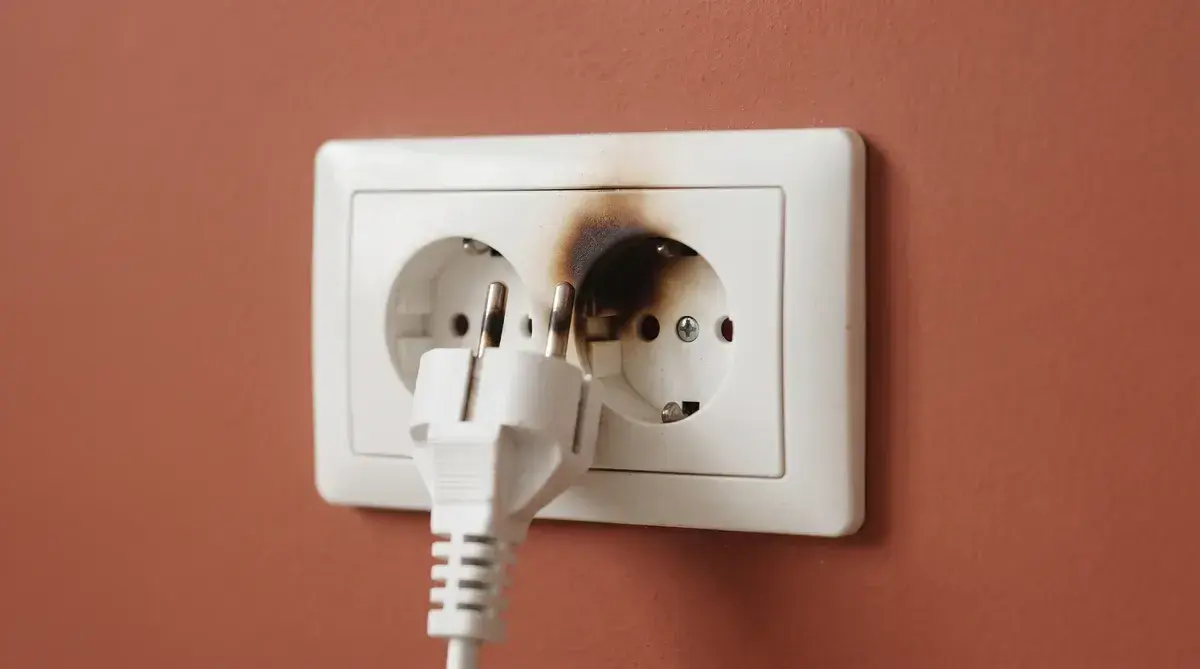 Prise électrique en cours d'installation par un électricien vérifié à Paris
