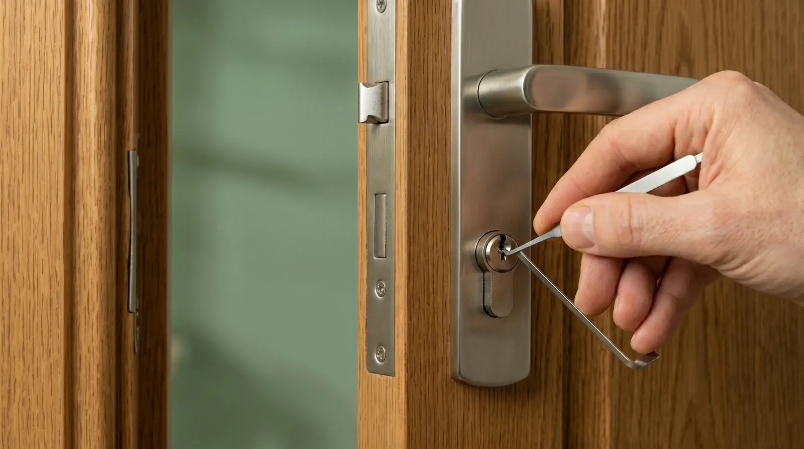Ouverture d'une porte claquée sans casser la serrure dans un immeuble parisien